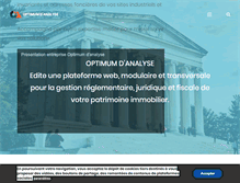 Tablet Screenshot of optitaxes.fr